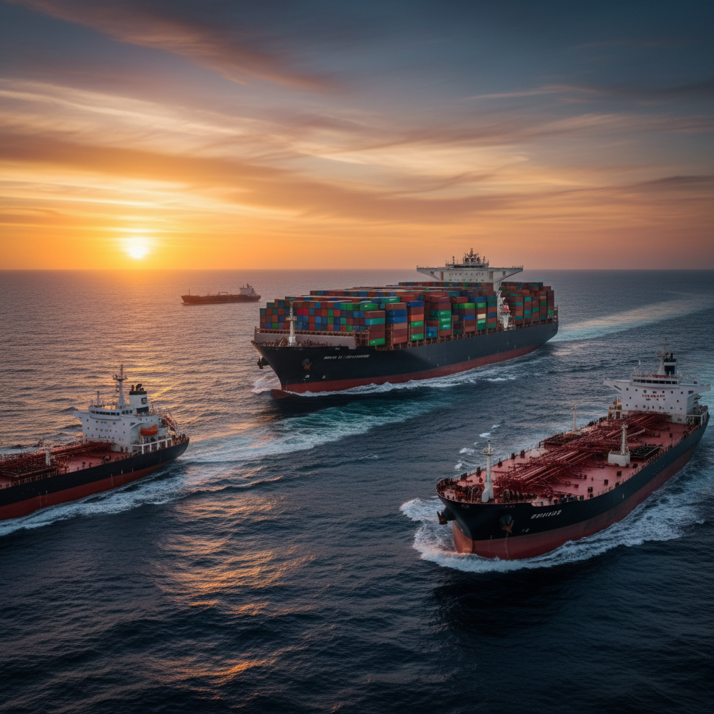 Global Shipping Orderbook Hits 17-Year High Amid Tanker Surge