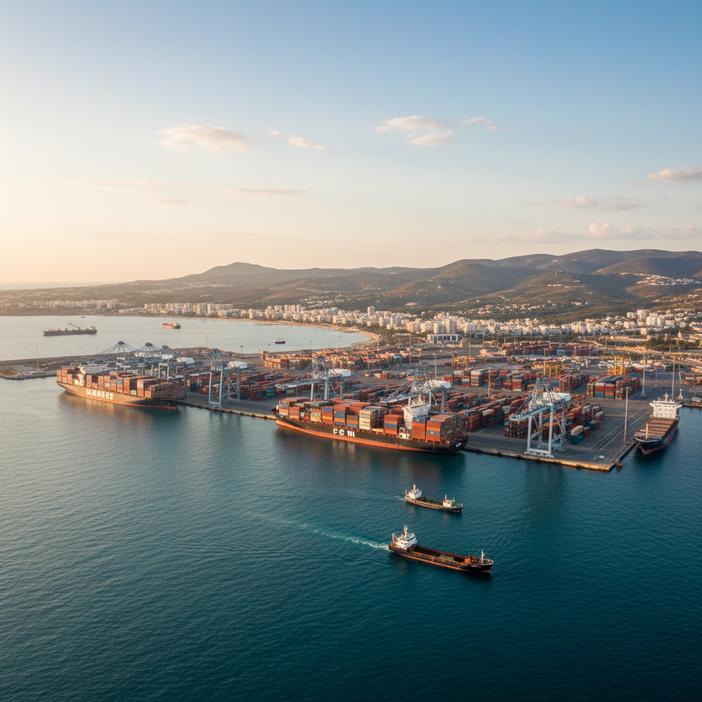Sea freight import to Cyprus