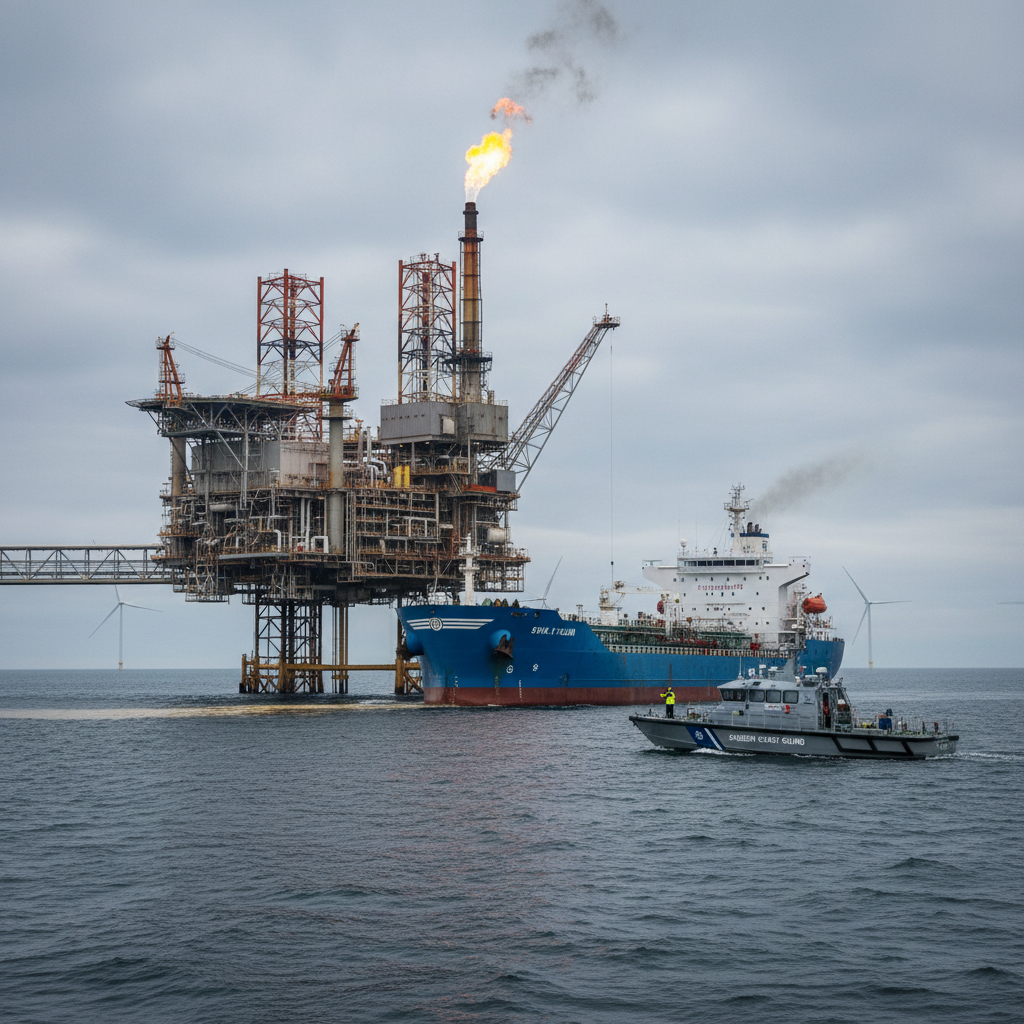 Swedish Authorities Seize Chemical Tanker Over Baltic Oil Spill Suspicion